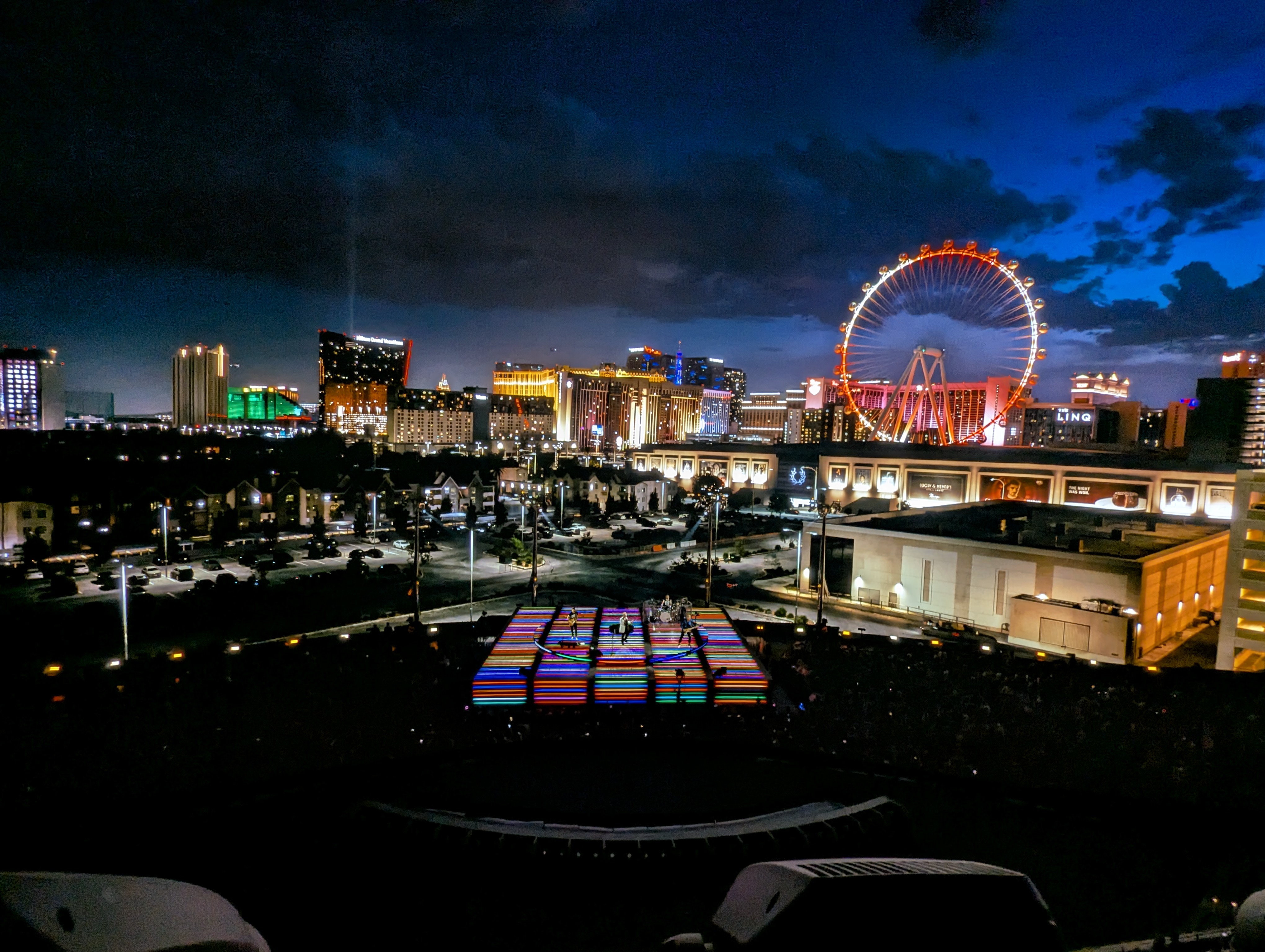 Las Vegas, the Sphere, V-U2